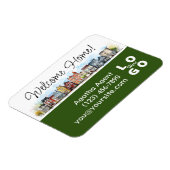 Welcome Zuhause Real Anwesen Closing-Geschenk Magnet (Linke Seite)