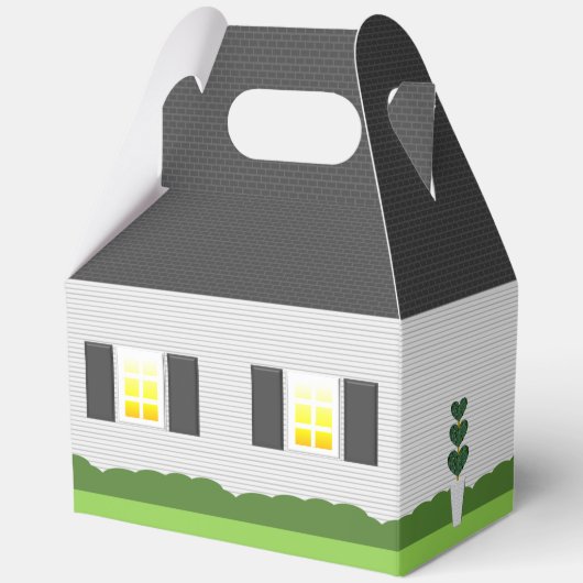 Welcome Zuhause Realtor Logo Neue Zuhause Große Ge Geschenkschachtel (Vorderseite)