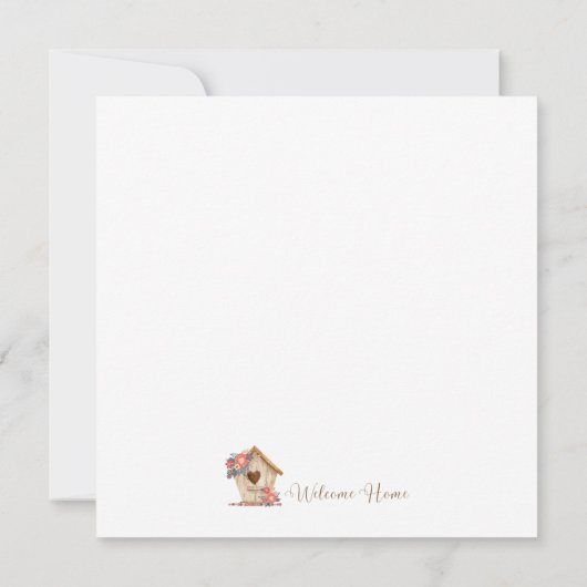 Welcome Zuhause Realtor Personalisiert (Rückseite)