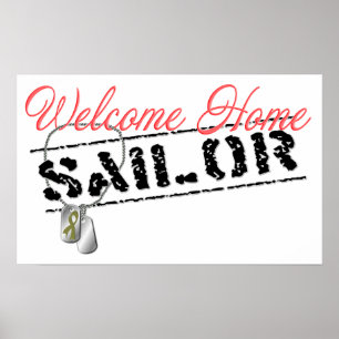 Welcome Zuhause Sailor Poster