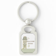 Welcome Zuhause Schlüsselanhänger