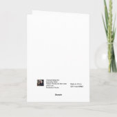 Welcome Zuhause Soldier Patriotic Karte (Rückseite)