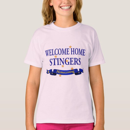 Welcome Zuhause Stingers T-Shirt (Vorderseite)