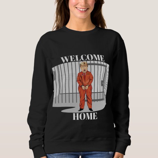 Welcome Zuhause Sweatshirt (Vorderseite)
