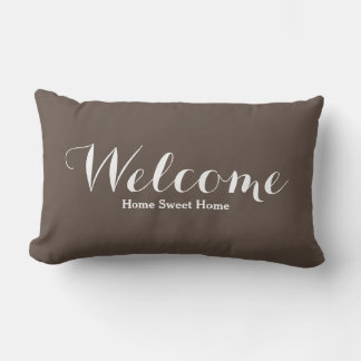 Welcome Zuhause Sweet Zuhause Decorative Kissen