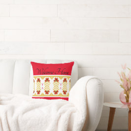 Welcome Zuhause Throw Kissen - Willkommen zurück