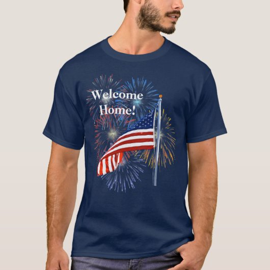 Welcome Zuhause Troops Shirt (Vorderseite)