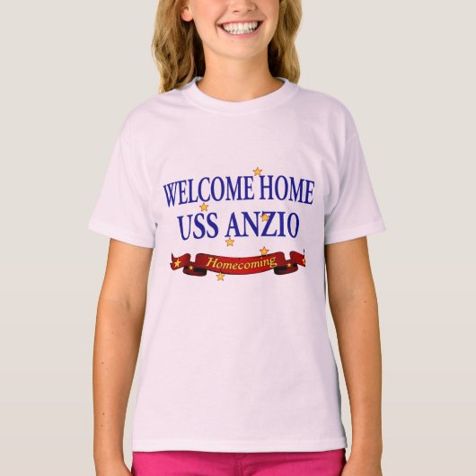 Welcome Zuhause USS Anzio T-Shirt (Vorderseite)