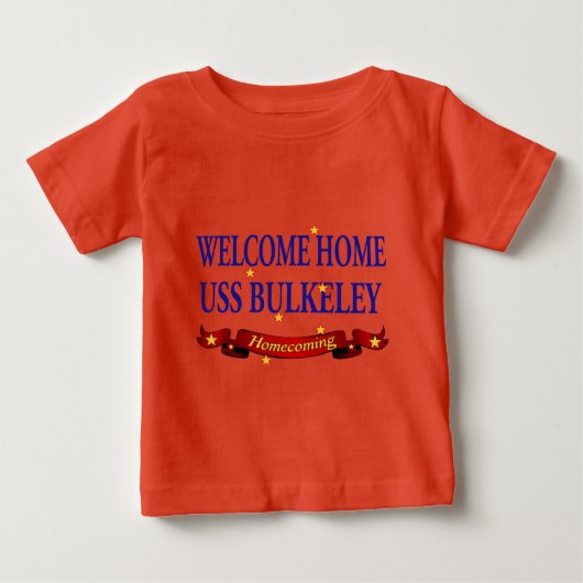 Welcome Zuhause USS Bulkeley Baby T-shirt (Vorderseite)