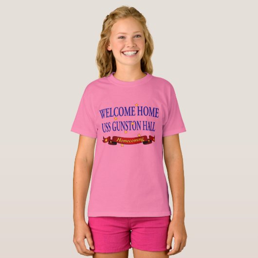 Welcome Zuhause USS Gunston Hall T-Shirt (Vorne ganz)