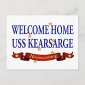 Welcome Zuhause USS Kearsarge Postkarte (Vorderseite)