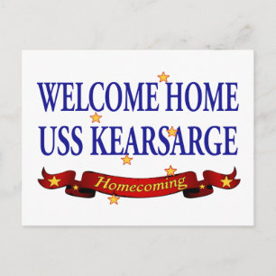 Welcome Zuhause USS Kearsarge Postkarte