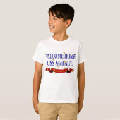 Welcome Zuhause USS McFaul T-Shirt (Vorne ganz)