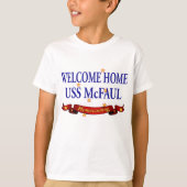 Welcome Zuhause USS McFaul T-Shirt (Vorderseite)
