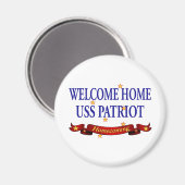 Welcome Zuhause USS Patriot Magnet (Vorderseite/Rückseite)