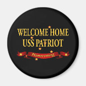 Welcome Zuhause USS Patriot Magnet (Vorne)