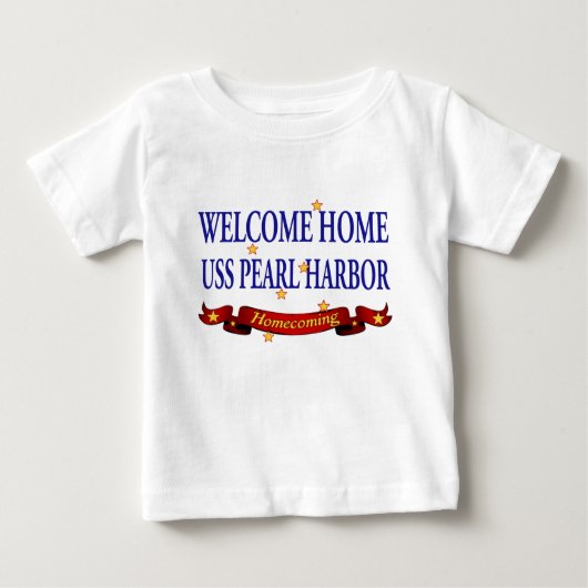 Welcome Zuhause USS Pearl Harbor Baby T-shirt (Vorderseite)