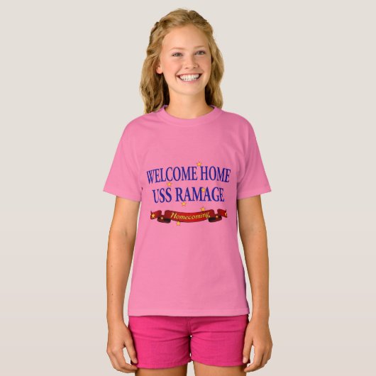 Welcome Zuhause USS Ramage T-Shirt (Vorne ganz)