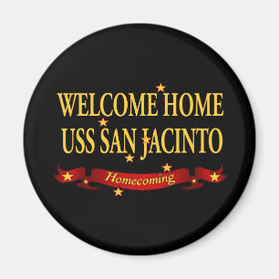 Welcome Zuhause USS San Jacinto Magnet
