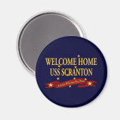 Welcome Zuhause USS Scranton Magnet (Vorderseite/Rückseite)