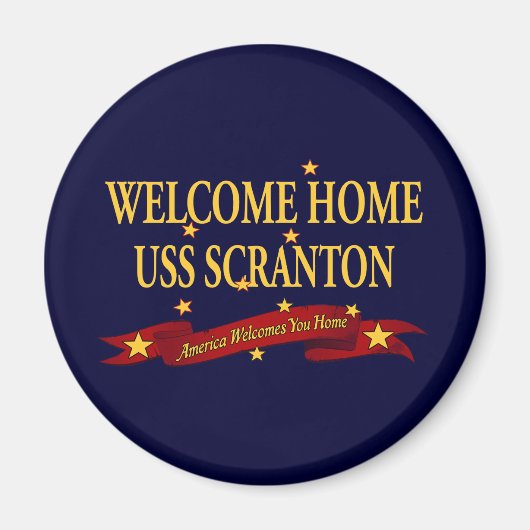 Welcome Zuhause USS Scranton Magnet (Vorne)
