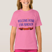 Welcome Zuhause USS Shoup T-Shirt (Vorderseite)