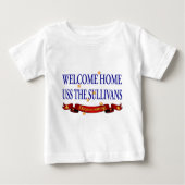 Welcome Zuhause USS The Sullivans Baby T-shirt (Vorderseite)