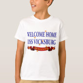 Welcome Zuhause USS Vicksburg T-Shirt (Vorderseite)