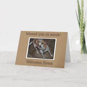 Welcome-Zuhause von Pet-Card Feiertagskarte