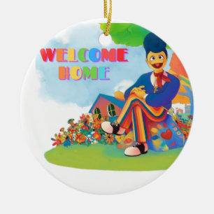 Welcome Zuhause - Wally Darling Keramik Ornament