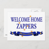 Welcome Zuhause Zappers Postkarte (Vorne/Hinten)