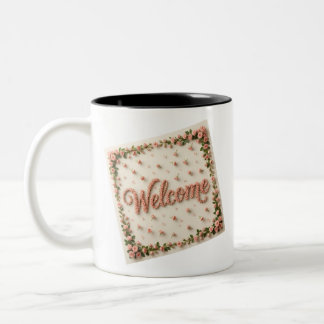 Welcome Zweifarbige Tasse