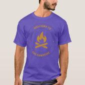 Welcomeohe Campfire Camping funny T-Shirt (Vorderseite)