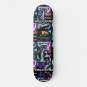 WelcomeToNeonCity_teamviper Skateboard (Vorderseite)