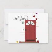 WElcoming door Einladung (Rückseite)