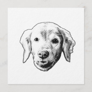 Welcoming Einladung zur Puppy-Geschichte