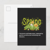 Welcoming the Warmth Feiertagspostkarte (Vorne/Hinten)