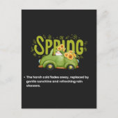 Welcoming the Warmth Postkarte (Vorderseite)