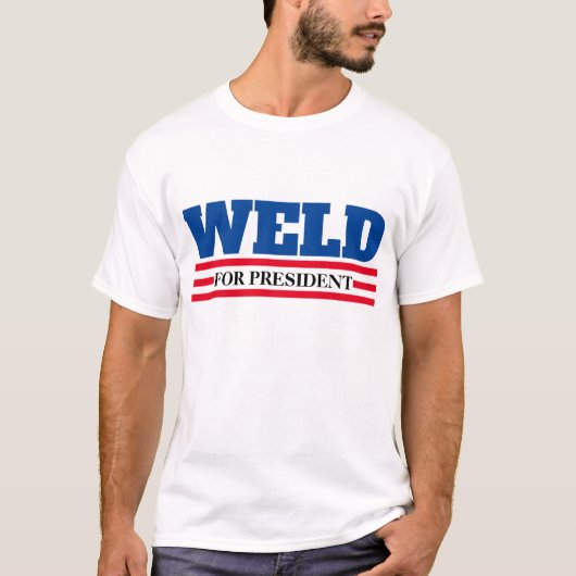 WELD für Präsident 2020 T-Shirt (Vorderseite)