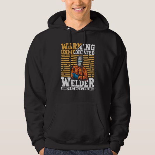 Welder Apparel Welding Blacksmith Metal Worker for Hoodie (Vorderseite)