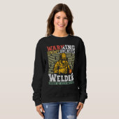 Welder Apparel Welding Blacksmith Metal Worker for Sweatshirt (Vorne ganz)