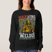 Welder Apparel Welding Blacksmith Metal Worker for Sweatshirt (Vorderseite)