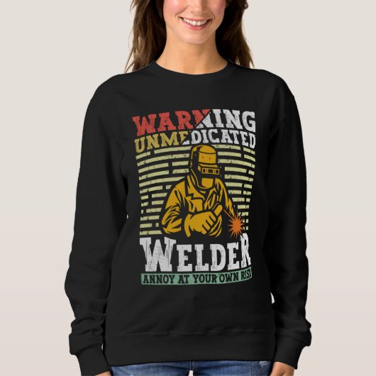 Welder Apparel Welding Blacksmith Metal Worker for Sweatshirt (Vorderseite)