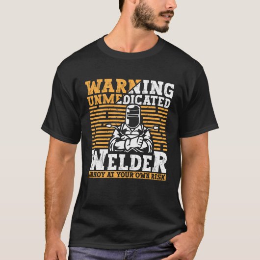 Welder Apparel Welding Blacksmith Metal Worker for T-Shirt (Vorderseite)