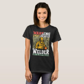 Welder Apparel Welding Blacksmith Metal Worker for T-Shirt (Vorne ganz)