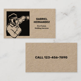 Welder Beruflich Visitenkarte