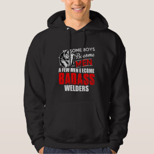 Welder Boys werden Männer, die zum Badass-Schwei Hoodie