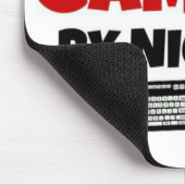 Welder by Day Gamer by Night Mousepad (Ecke)