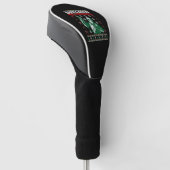 Welder Christmas Ugly Sweater Golf Headcover (angewinkelt)