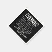 Welder Craft Profession Welding Weld Metal Gift Serviette (Ecke)